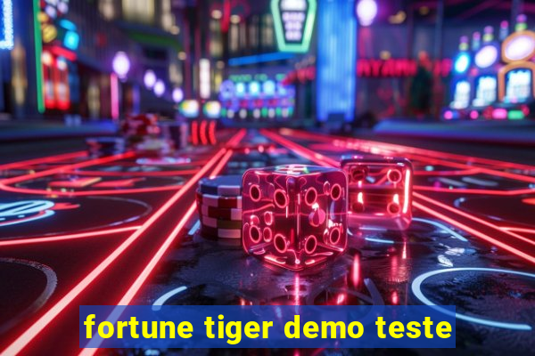fortune tiger demo teste