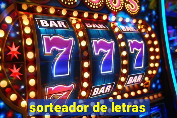 sorteador de letras