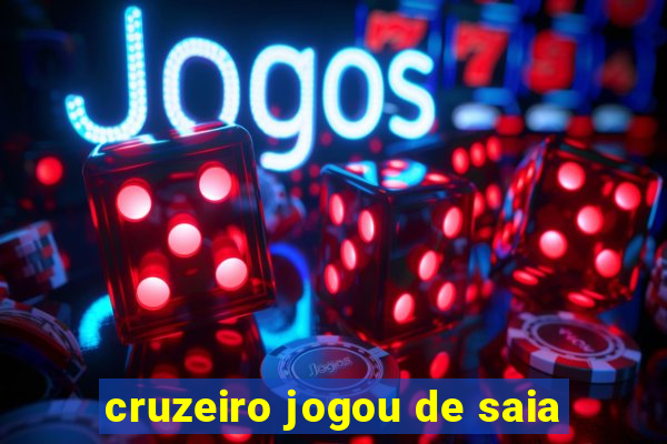 cruzeiro jogou de saia