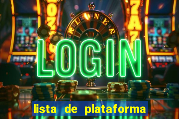 lista de plataforma de jogos