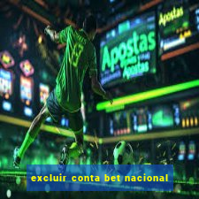 excluir conta bet nacional