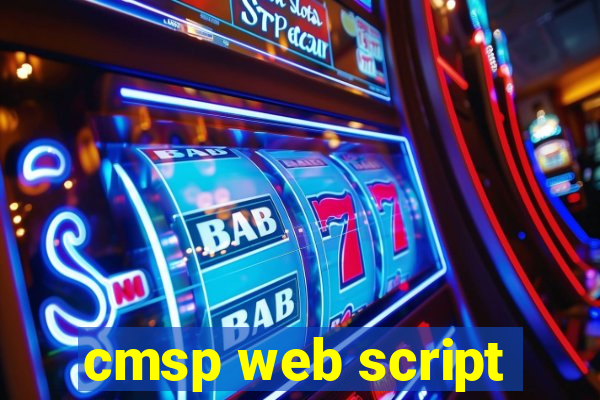 cmsp web script