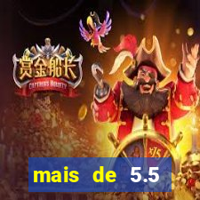 mais de 5.5 escanteios o que significa