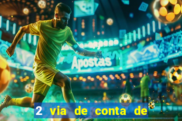 2 via de conta de luz coelba