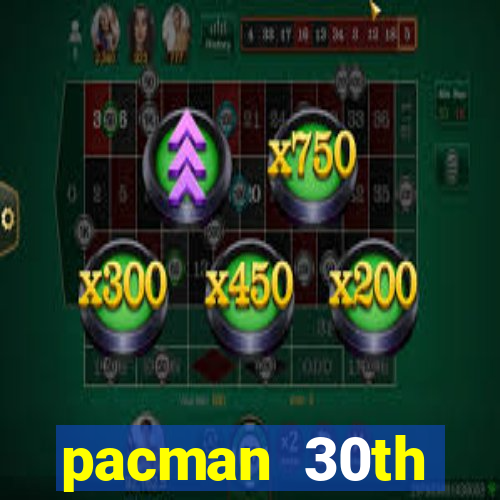pacman 30th anniversary sonic