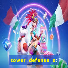 tower defense x: beta codes