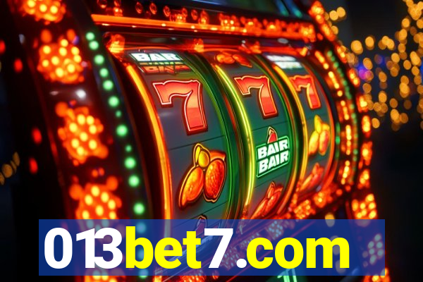 013bet7.com