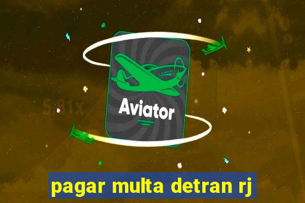 pagar multa detran rj