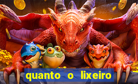 quanto o lixeiro ganha por ano