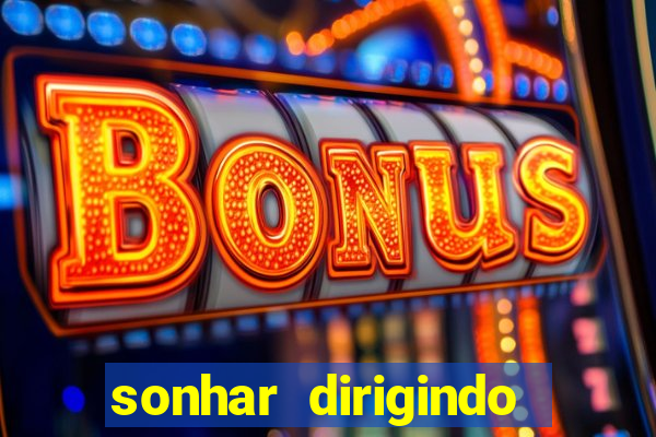 sonhar dirigindo carro jogo do bicho