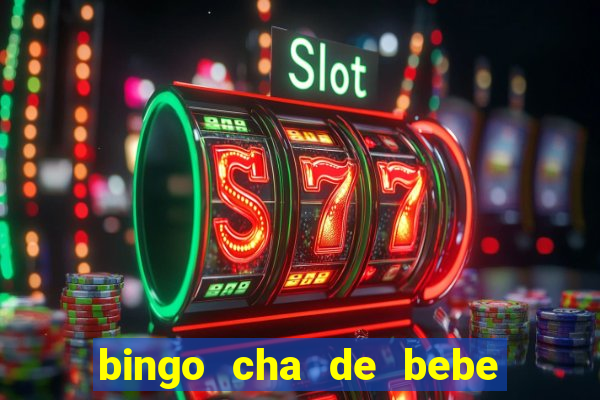bingo cha de bebe cartelas para imprimir