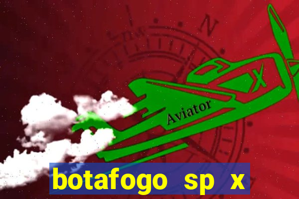 botafogo sp x palmeiras futemax