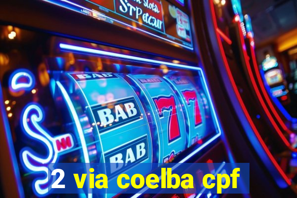 2 via coelba cpf