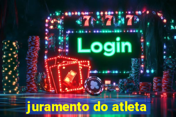 juramento do atleta