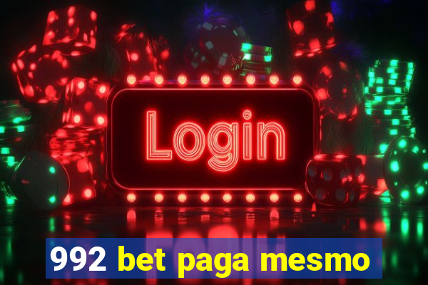 992 bet paga mesmo