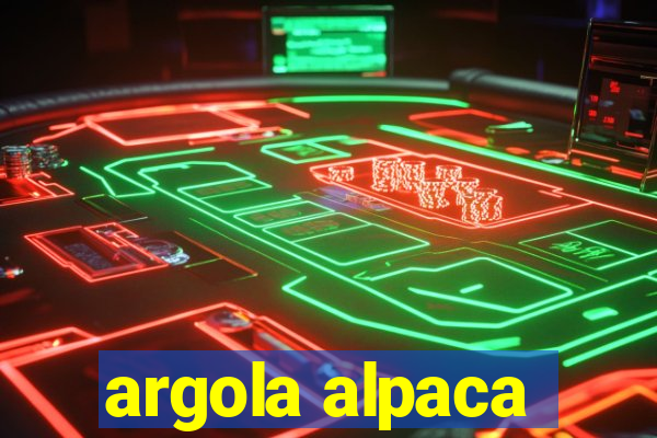 argola alpaca