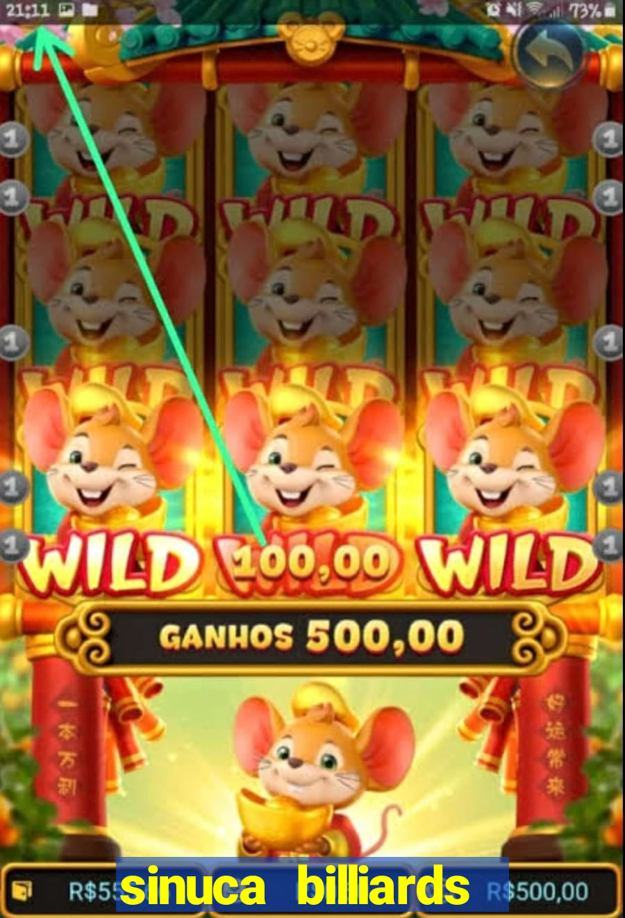 sinuca billiards click jogos