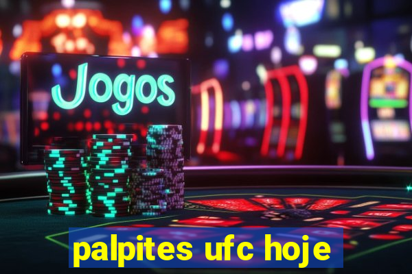 palpites ufc hoje
