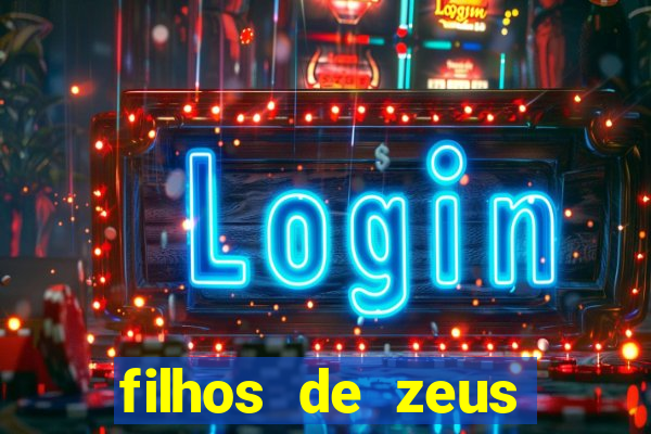 filhos de zeus mitologia grega