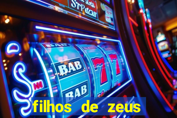 filhos de zeus mitologia grega
