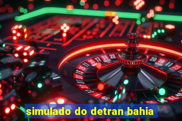 simulado do detran bahia