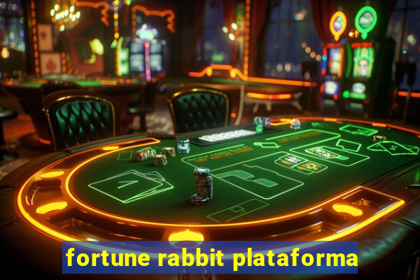 fortune rabbit plataforma