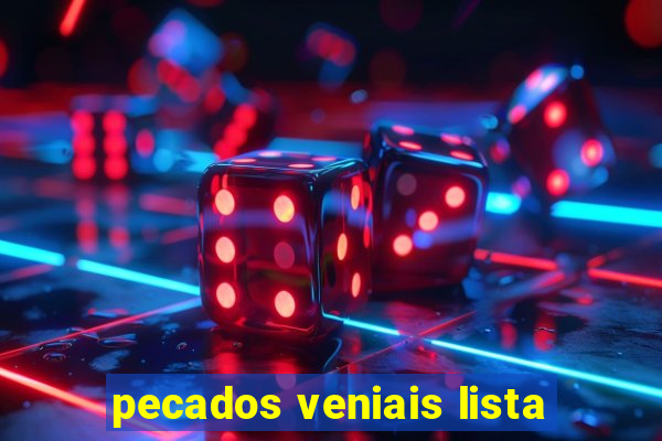 pecados veniais lista