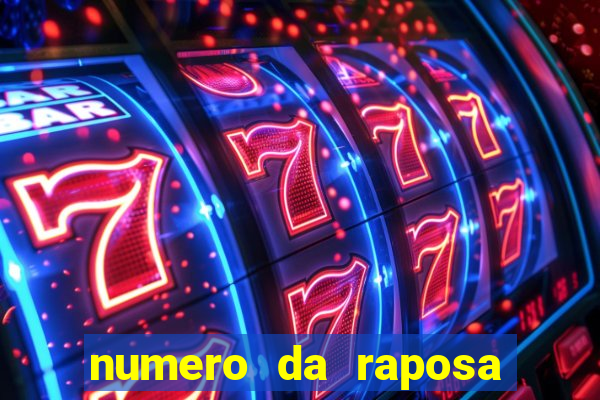 numero da raposa jogo do bicho