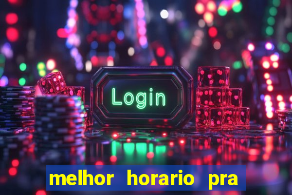 melhor horario pra jogar fortune rabbit