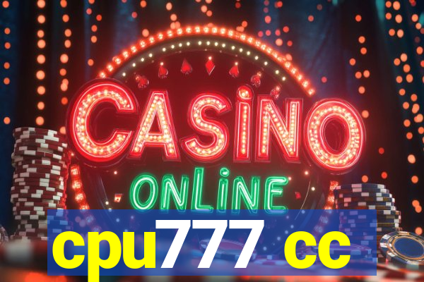 cpu777 cc
