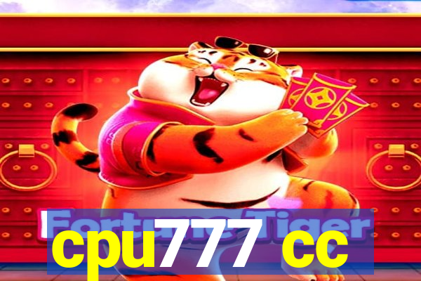 cpu777 cc
