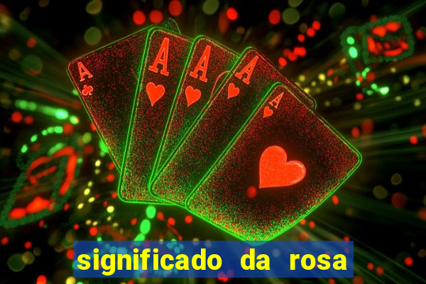 significado da rosa vermelha no whatsapp