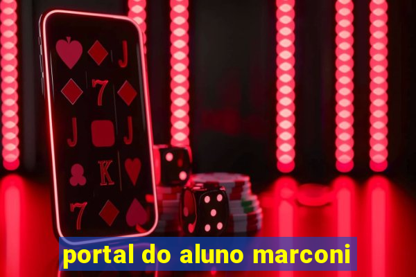 portal do aluno marconi