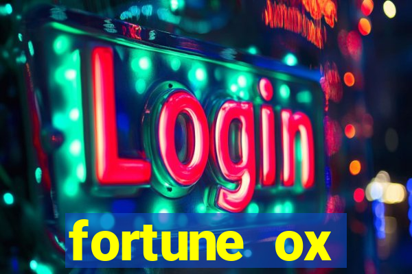 fortune ox horários pagantes