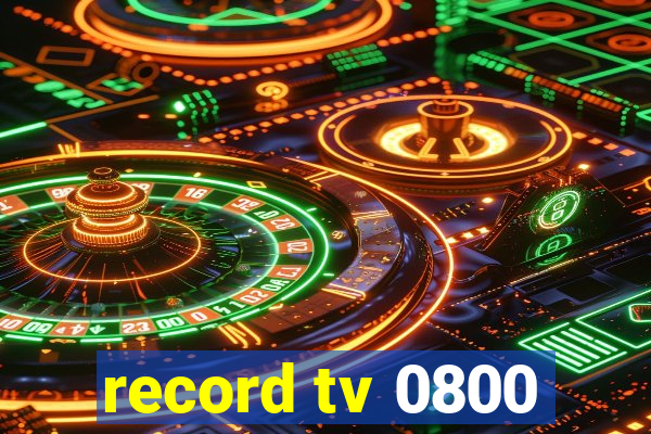 record tv 0800