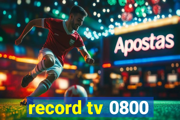 record tv 0800