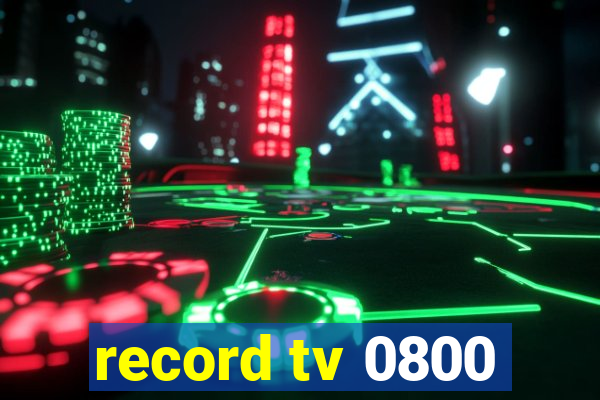 record tv 0800