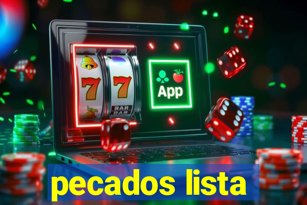 pecados lista