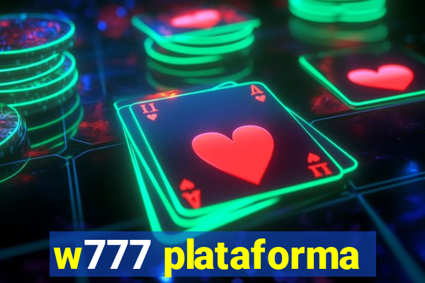 w777 plataforma