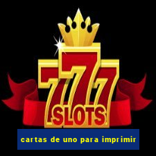 cartas de uno para imprimir