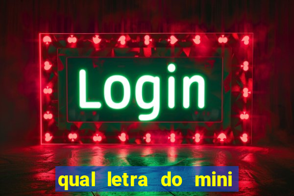 qual letra do mini dolar hoje