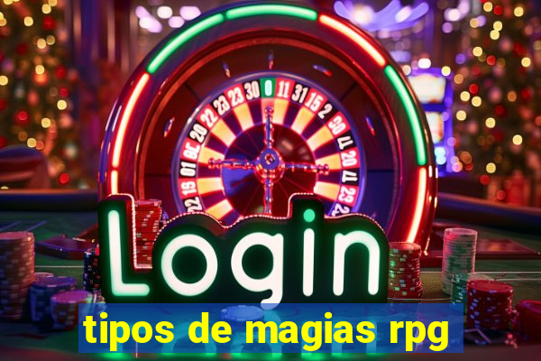 tipos de magias rpg