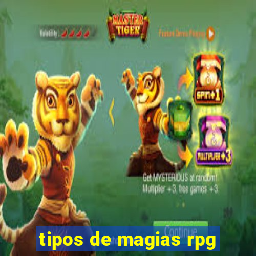 tipos de magias rpg