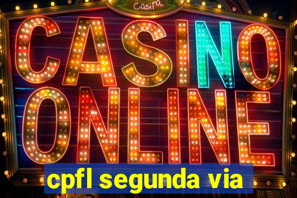 cpfl segunda via