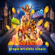 grupo w1 slots sinais