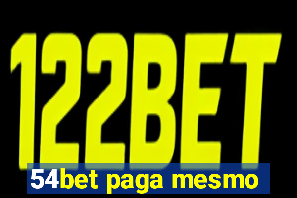 54bet paga mesmo
