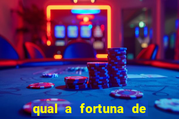 qual a fortuna de mari maria