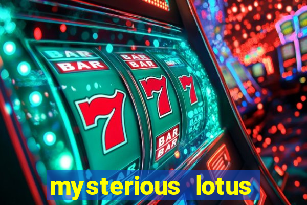 mysterious lotus casebook wei fansub