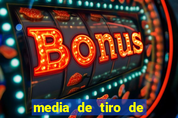 media de tiro de meta por jogo