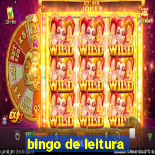 bingo de leitura